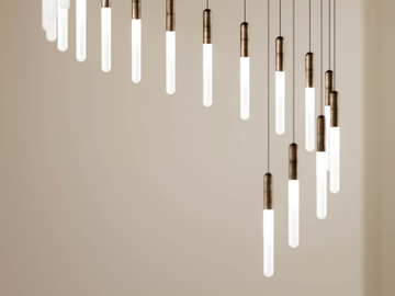 LEVANTE - Glass and aluminium pendant lamp by Il Fanale - view 2